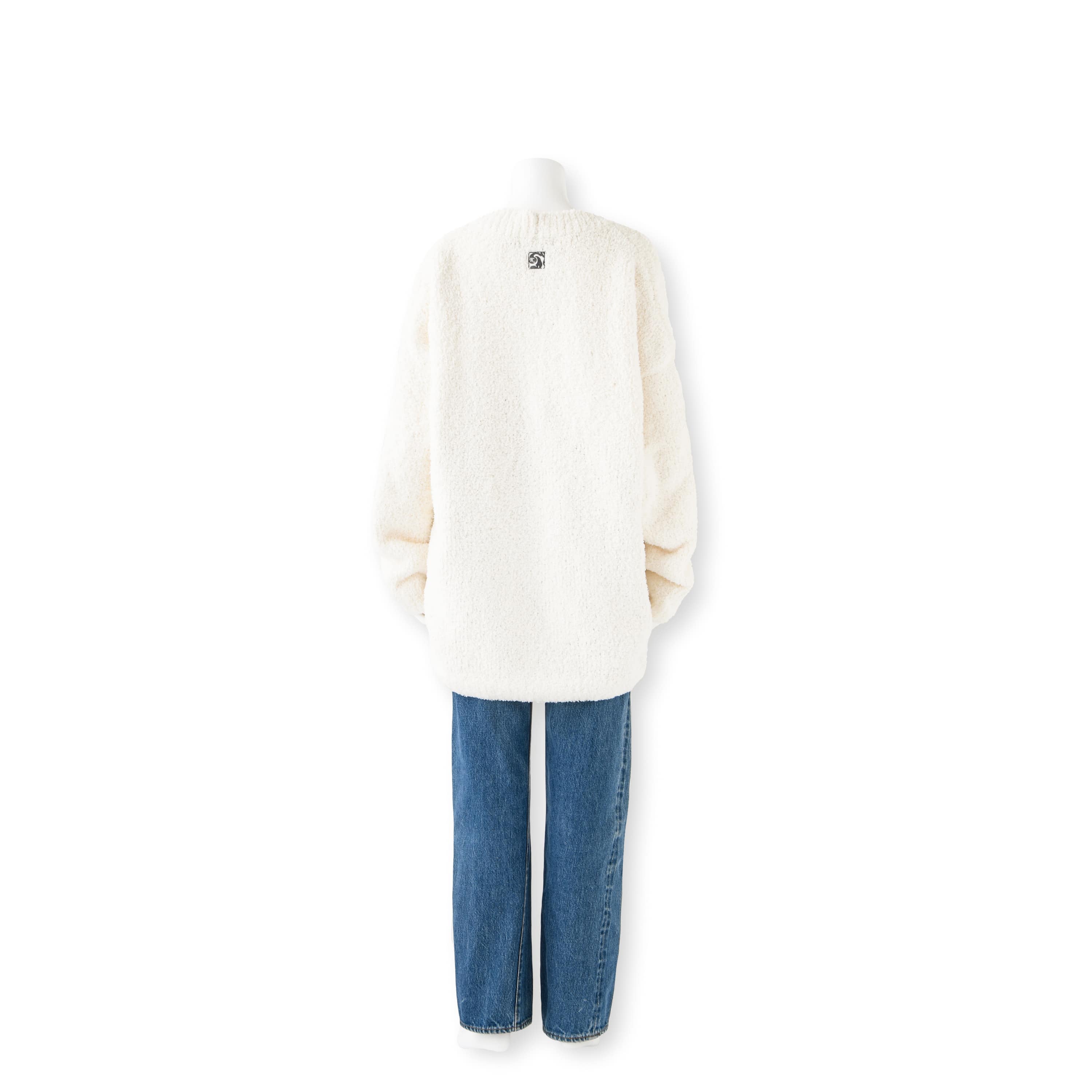 BOYFRIEND CARDIGAN(M creme): WEAR | kashwere Japan (カシウエア