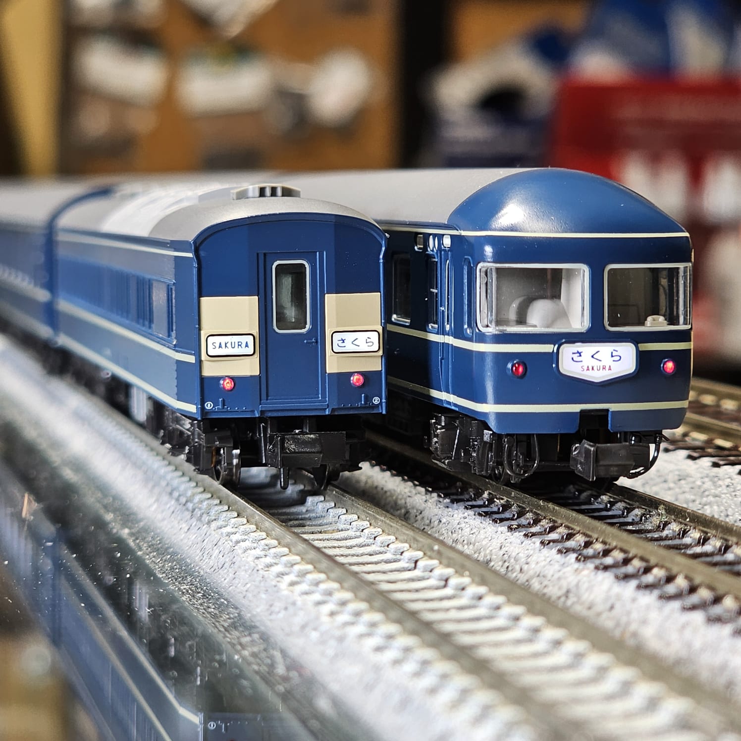 KATO 10-1873 20系寝台特急「さくら」 佐世保編成8両セット- Khaho