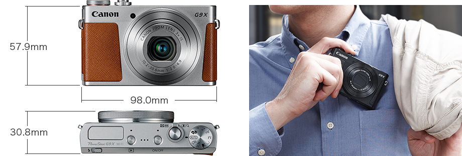 Canon[キヤノン] PowerShot G9X｜イチオシ!デジタルカメラ｜カメラの