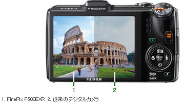 FUJIFILM[フジフイルム] FINEPIX F600EXR｜イチオシ!デジタルカメラ