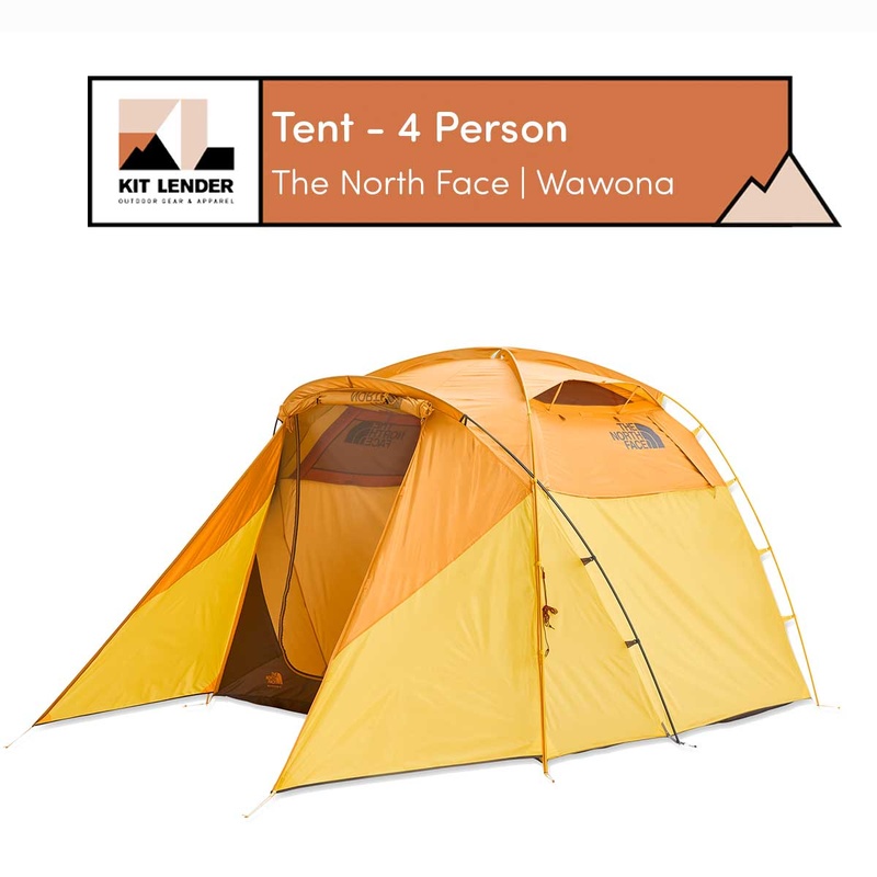 Tent] - The North Face (Wawona 4 Person) | Kit Lender - Simple Ski