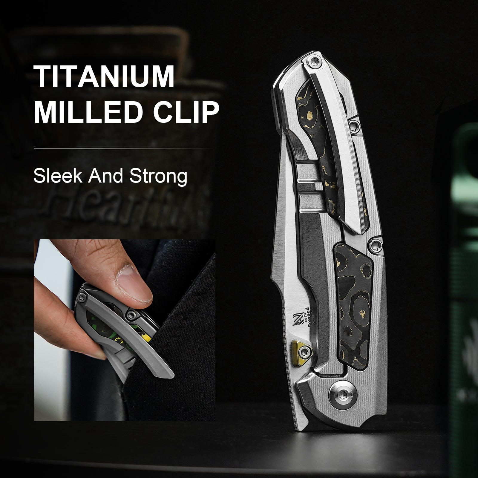 Feweed | Z-Wear PM | Titanium（Camo Carbon Gold）| Ki3694A4