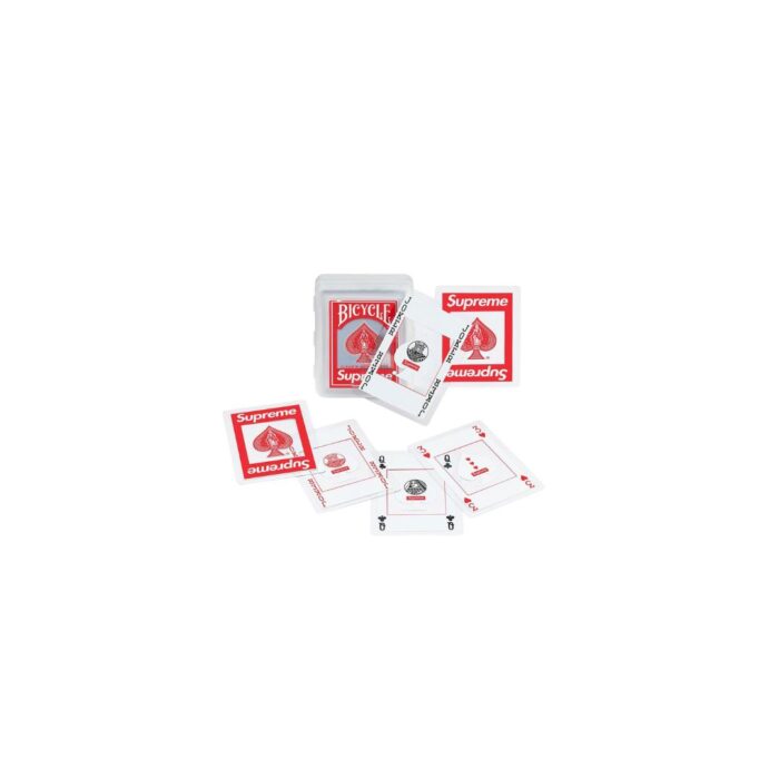 Supreme Bicycle Clear Playing Cards – Kickz For Kings