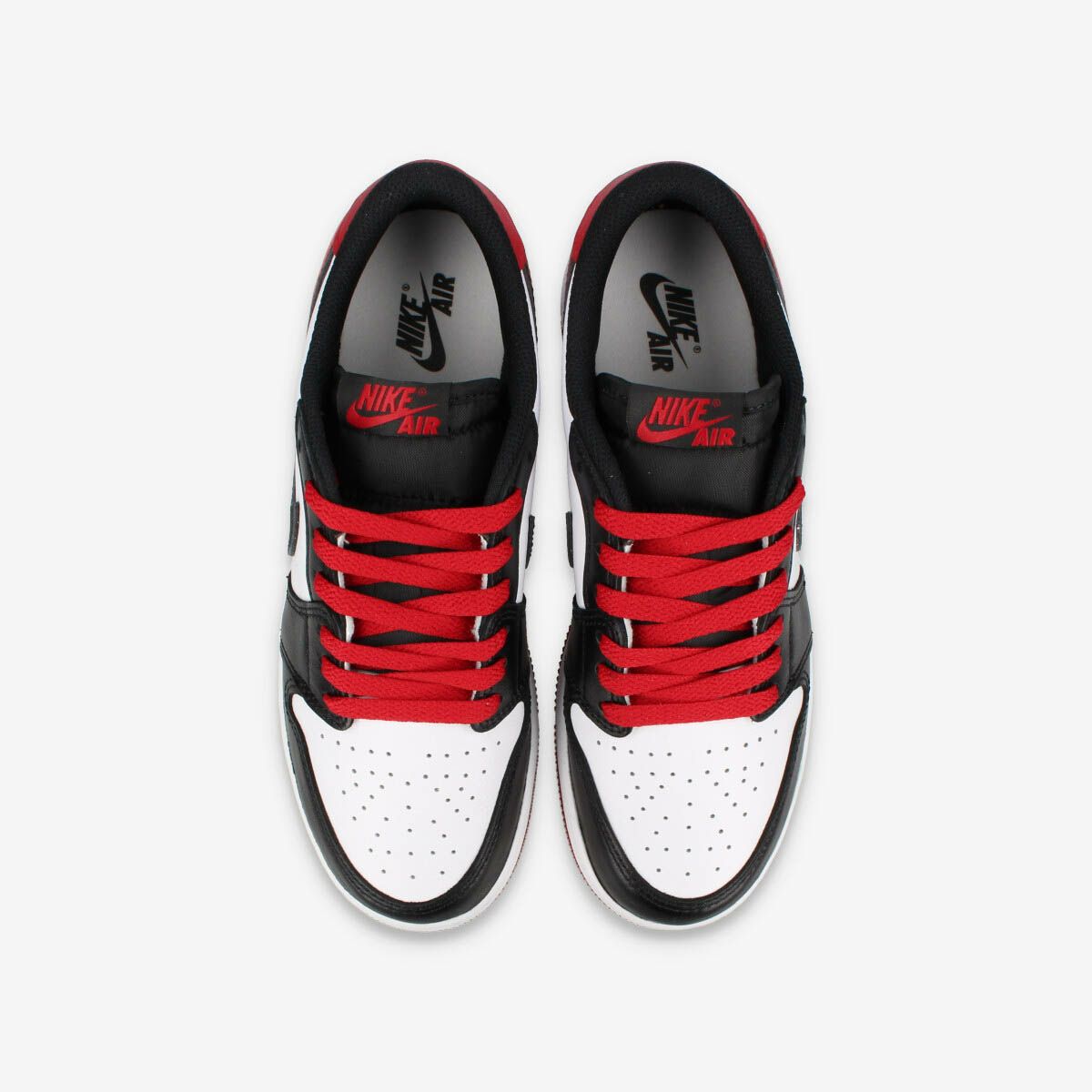 NIKE AIR JORDAN 1 RETRO LOW OG GS -BLACK TOE- – KICKS LAB.