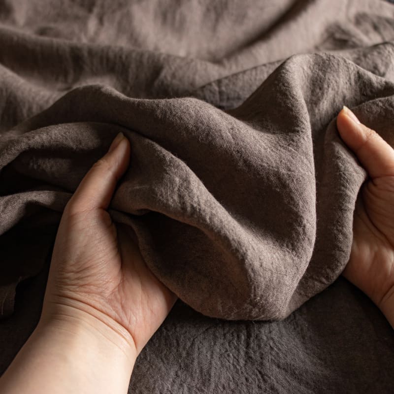 生地 布 | 【ワイド幅】ワイド幅ベルギーリネン60番手ダメージダイド