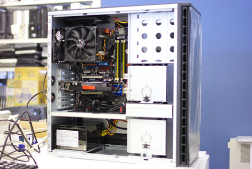 BTOパソコン 電源が入らない マザーボード、ケース交換(Antec P183 V3