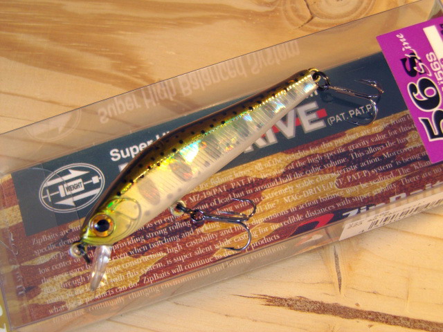 ジップベイツ（ZIPBAITS） リッジ56S 56mm/3.6g 【シーバスルアー専門