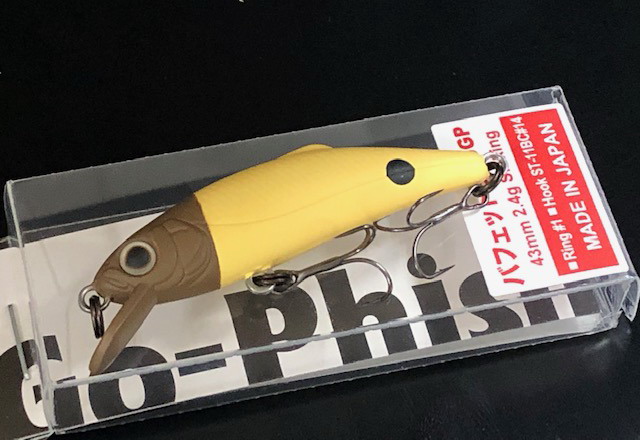 ゴーフィッシュ×タックルハウス バフェットS43GP 43mm/2.4g 【シーバス
