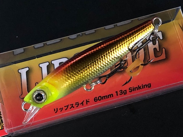 スカジットデザインズ リップスライド60 60mm/13g 【シーバスルアー