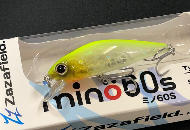 ザザフィールド ミノ 60S 60mm 6.8g【シーバスルアー専門店 キング
