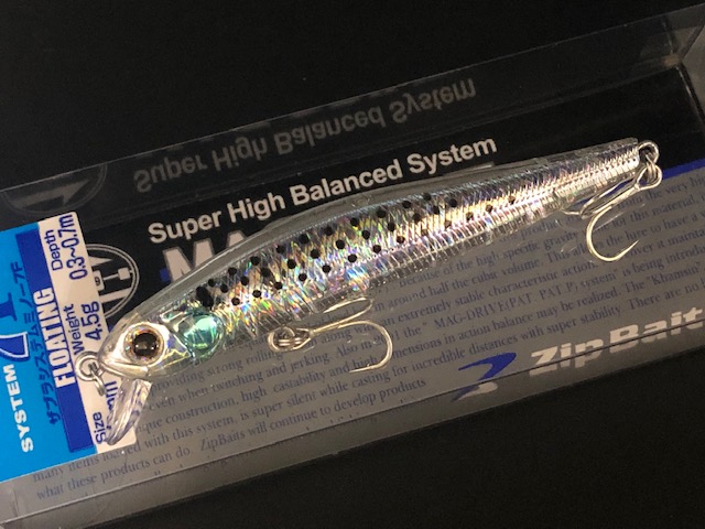 ジップベイツ（ZIPBAITS） ザブラシステムミノー7F 7mm/4.5g