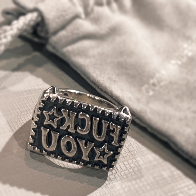 CODY SANDERSON】 FUCK YOU Ring classic Ring 【買取入荷