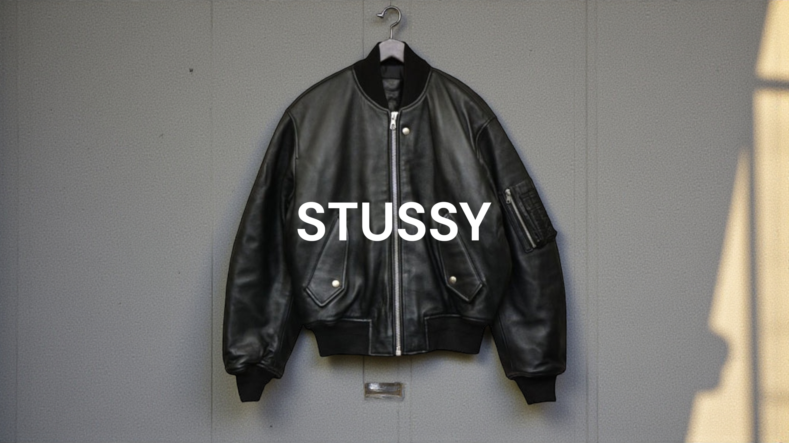 新入荷】STUSSY 25AW LEATHER BUILT BOMBER 115875│カインドオル
