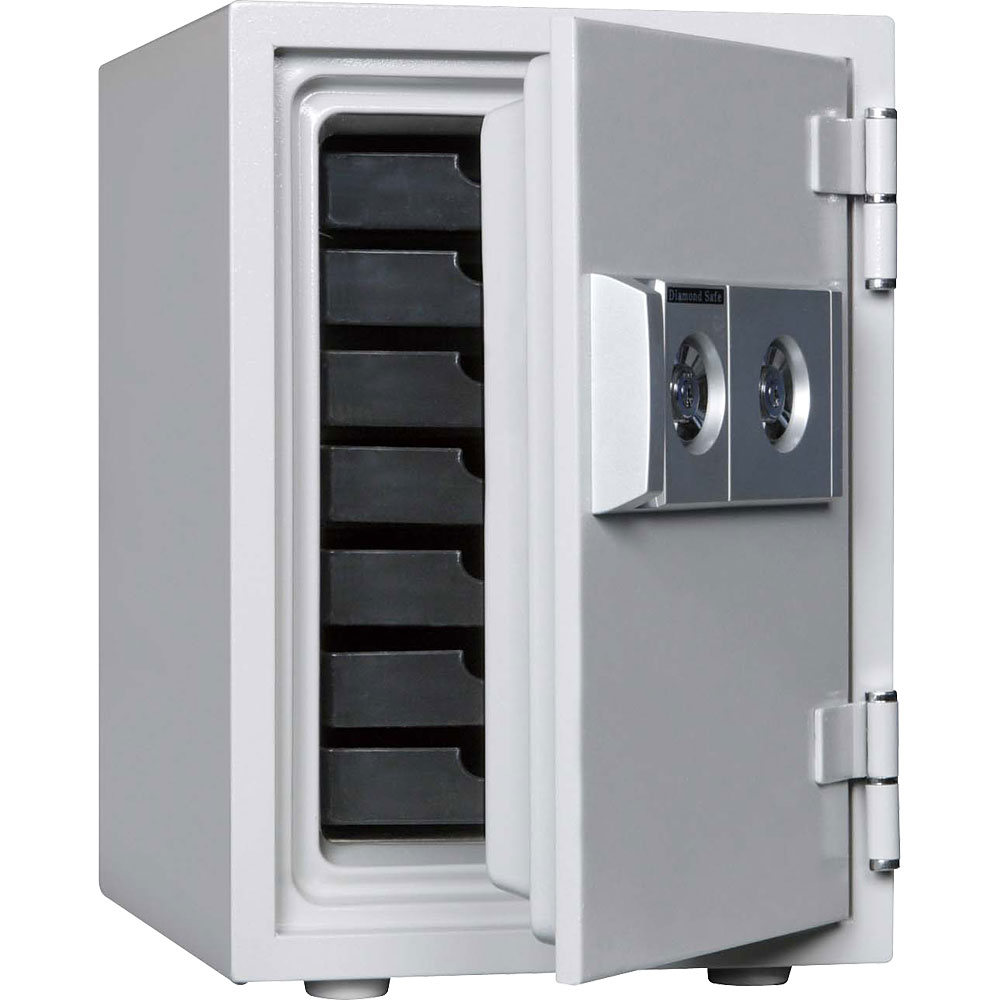 ダイヤセーフ Diamond Safe 耐火金庫＜2キー・シリンダー錠＞ DW50-7