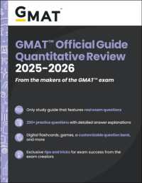 GMAT Official Guide Quantitative Review 2025-2026 : Book + Online