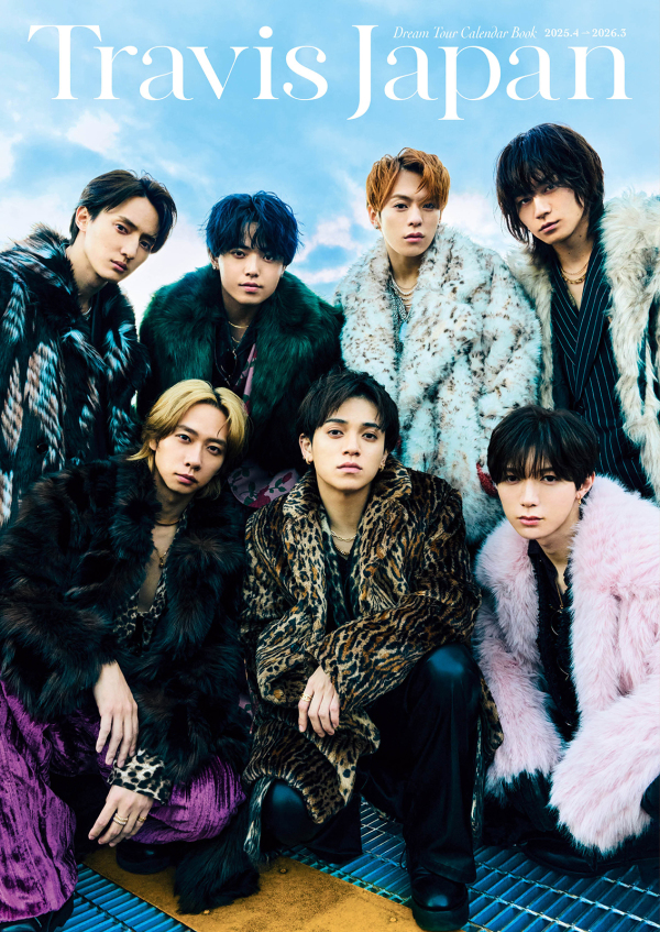 Travis Japanカレンダ－2025．4→2026．3