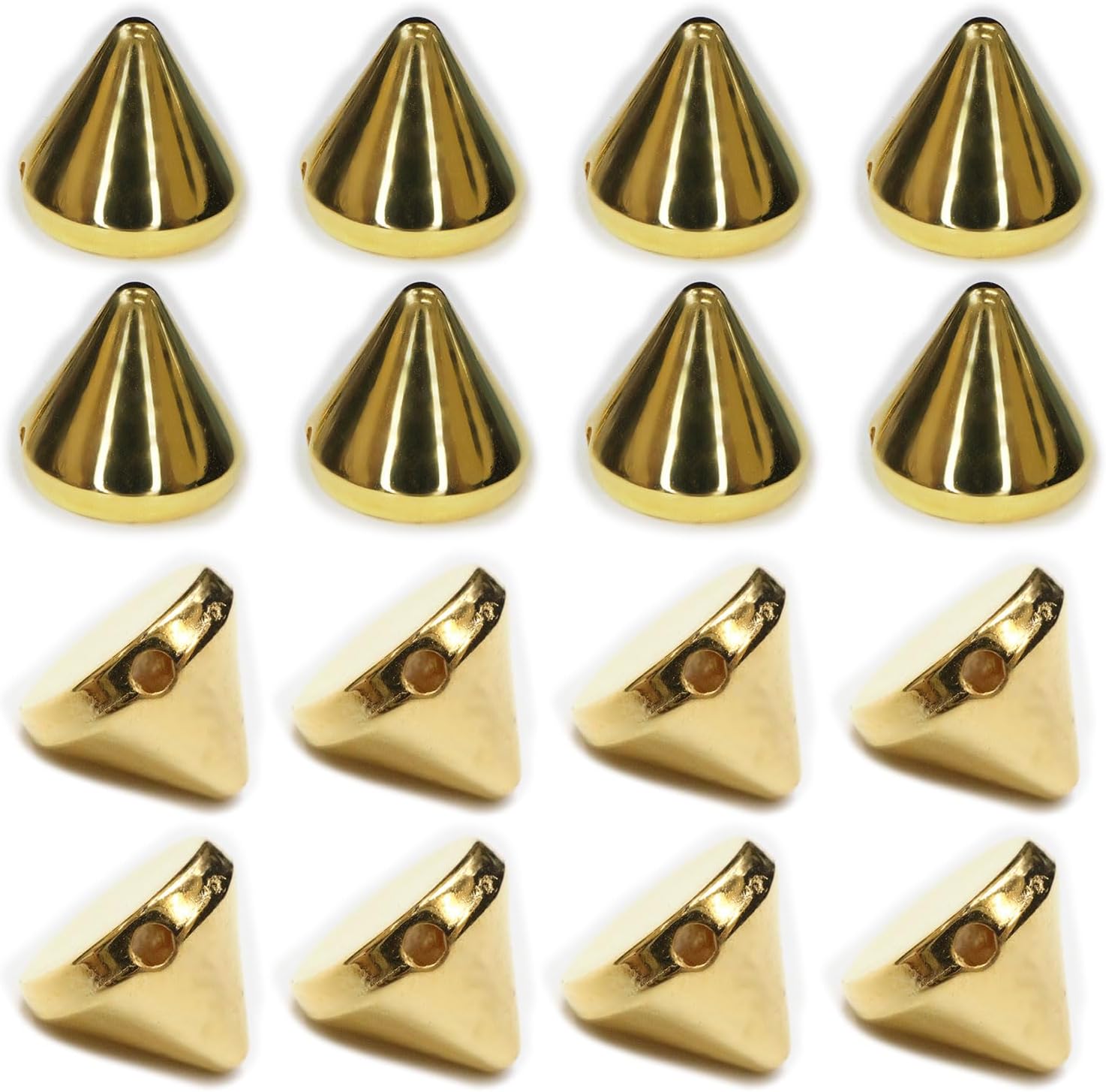 スタッズ パーツ 縫い付けタイプ【ゴールド】金 パンク 鋲 リメイク