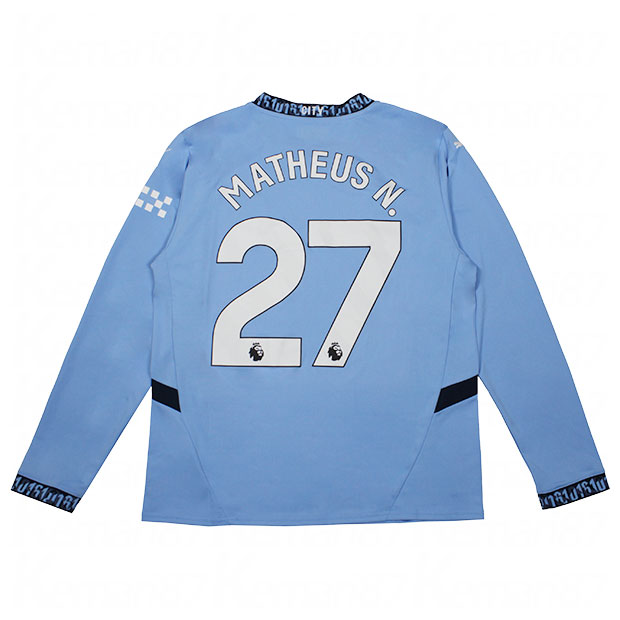 Kemari87 KISHISPO / マンチェスターシティ 24-25 ホーム 長袖レプリカ