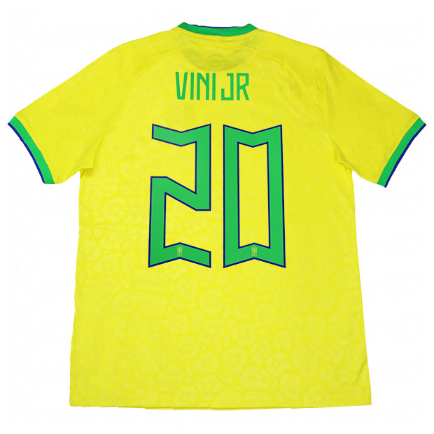 Kemari87 KISHISPO / ブラジル代表 2022 ホーム 半袖レプリカ