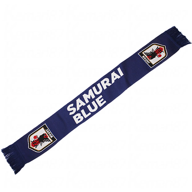 Kemari87 KISHISPO / サッカー日本代表 ニットマフラー jfa41005