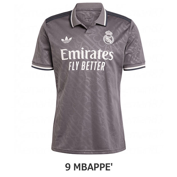 Kemari87 KISHISPO / レアルマドリッド 24-25 3rd 半袖レプリカ