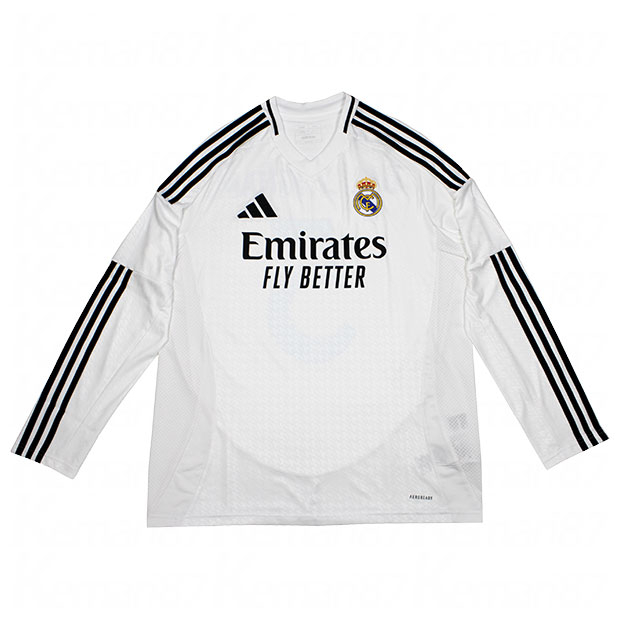 Kemari87 KISHISPO / レアルマドリッド 24-25 ホーム 長袖レプリカ