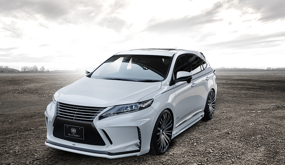 シルクブレイズ GLANZEN ハリアー後期 エアロパーツ