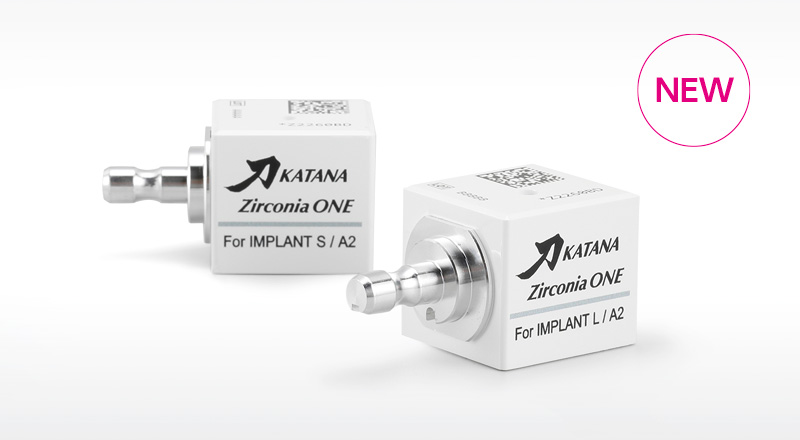 カタナ® ジルコニア ONE for IMPLANT（セレック用） | クラレノリタケ