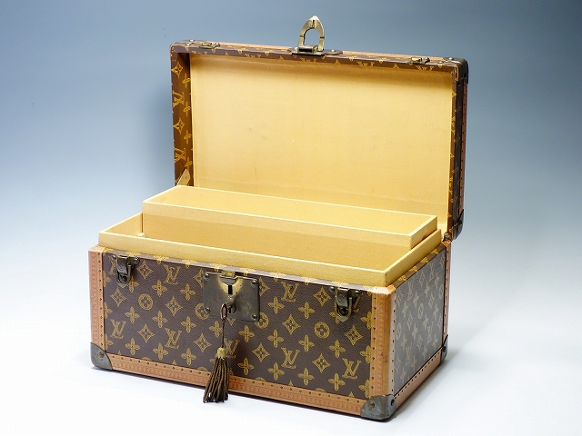 ルイ・ヴィトン 手描き モノグラム トランク ボックス | 東京世田谷の