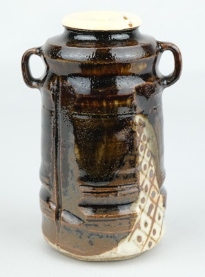 栗山園オンライン通販部 / 【出物】 黒織部茶入 加藤光右衛門