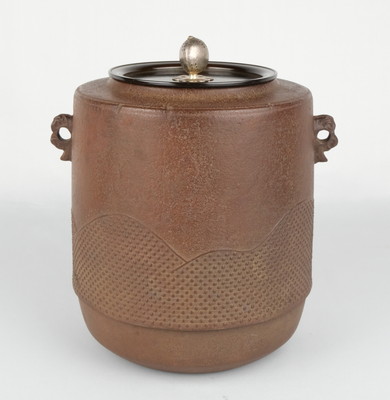 栗山園オンライン通販部 / 【出物】 鵬雲斎好写遠山釜 菊地正直