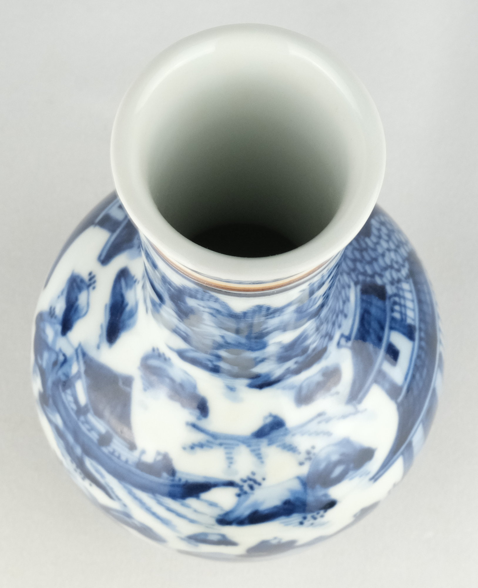 栗山園オンライン通販部 / 【出物】 染付山水皆具 西村徳泉