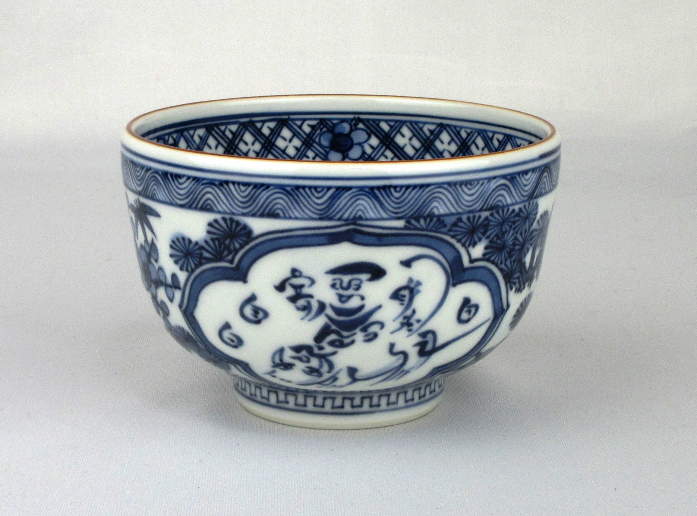 栗山園オンライン通販部 / 【出物】 祥瑞大黒騎牛茶碗 五山窯 林淡幽