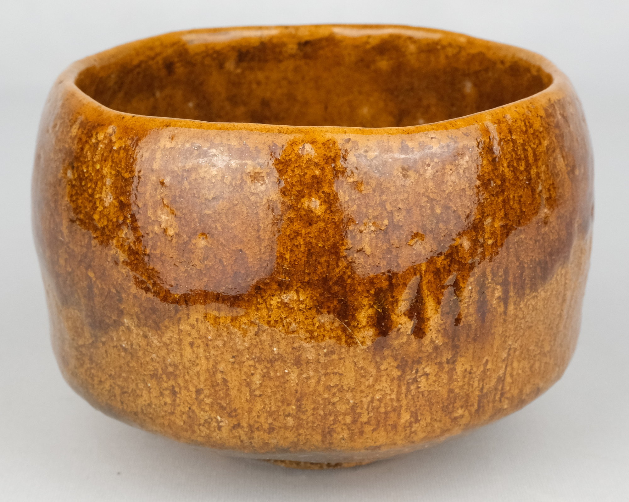 栗山園オンライン通販部 / 【出物】 飴茶碗 大樋年朗（10代大樋長