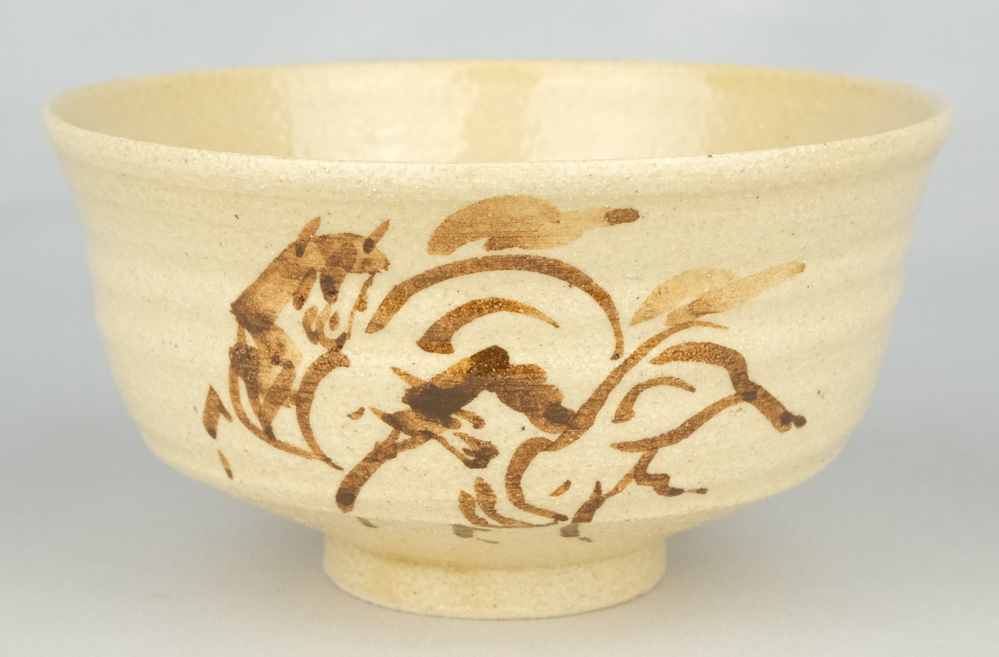 栗山園オンライン通販部 / 【出物】 相馬駒焼茶碗 15代田代清治右