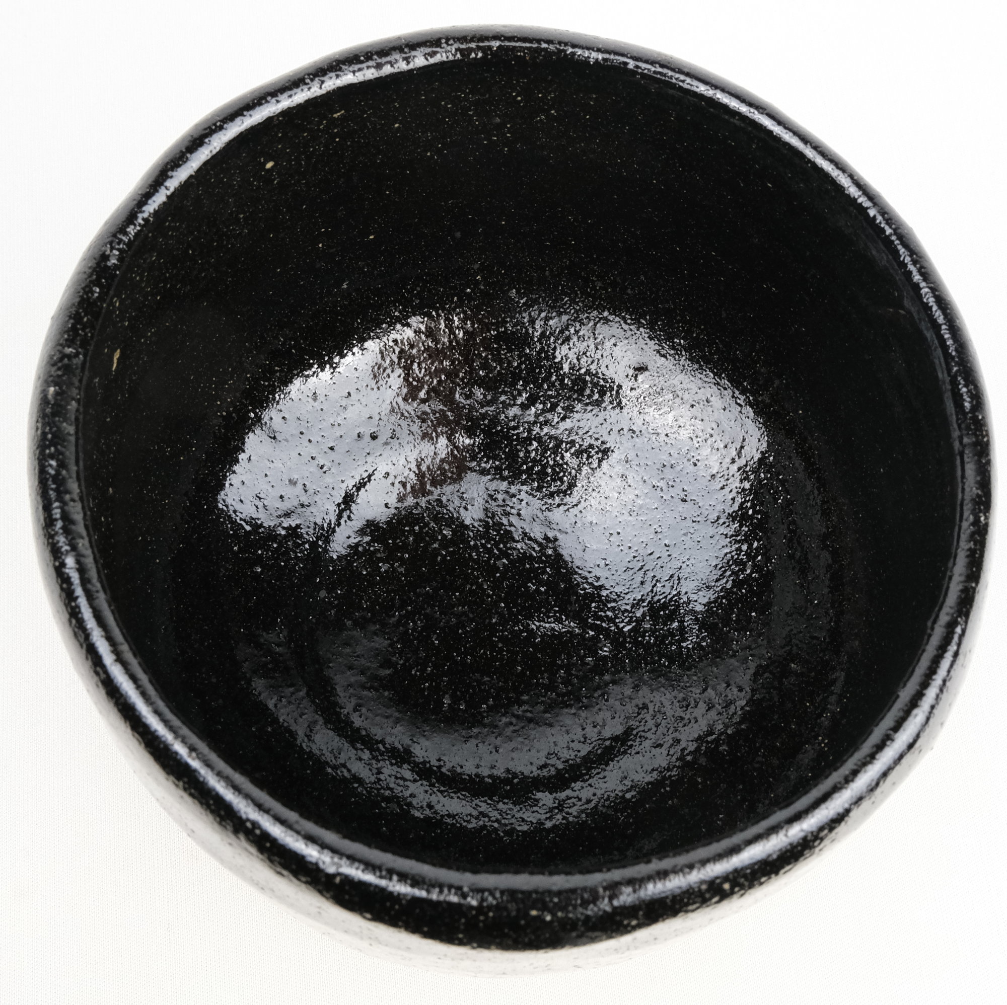 栗山園オンライン通販部 / 【出物】 黒茶碗 檜垣崇楽 堀内宗完（宗心