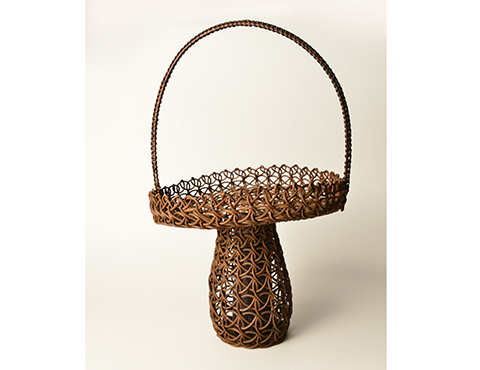 鈴木竹朋斎 唐人笠篭花入 | しぶや黒田陶苑