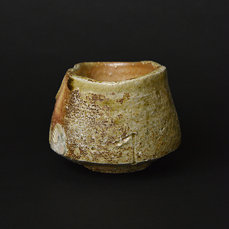 6. 信楽土自然釉茶盌 / Tea bowl, Natural ash glaze, Shigaraki