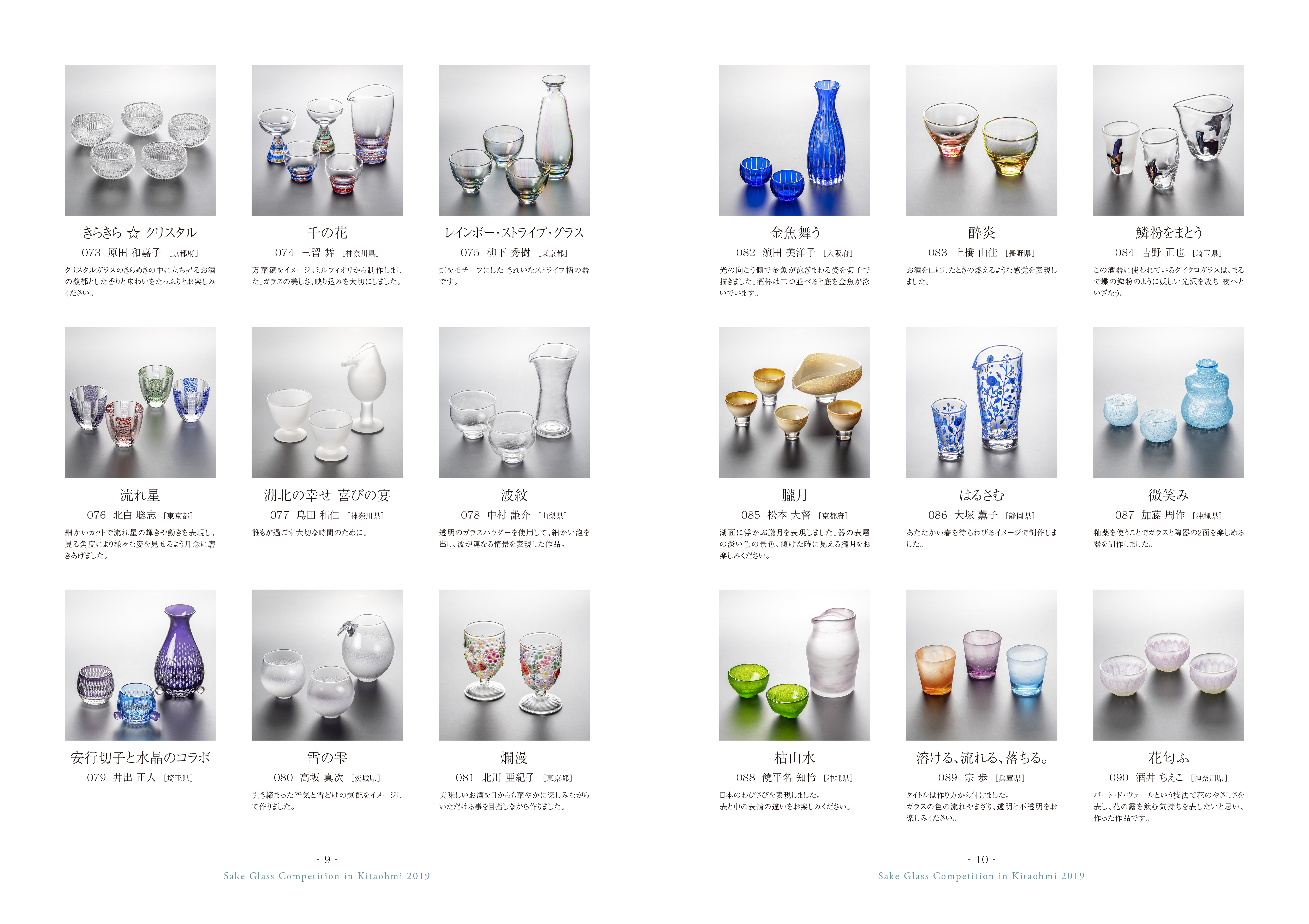 第2回 北近江サケグラス公募展 一次審査通過作品決定のお知らせ - 黒壁