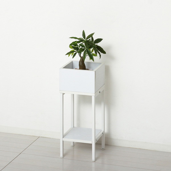 プランタースタンド棚付 ロー | 株式会社クロシオ｜クロシオ