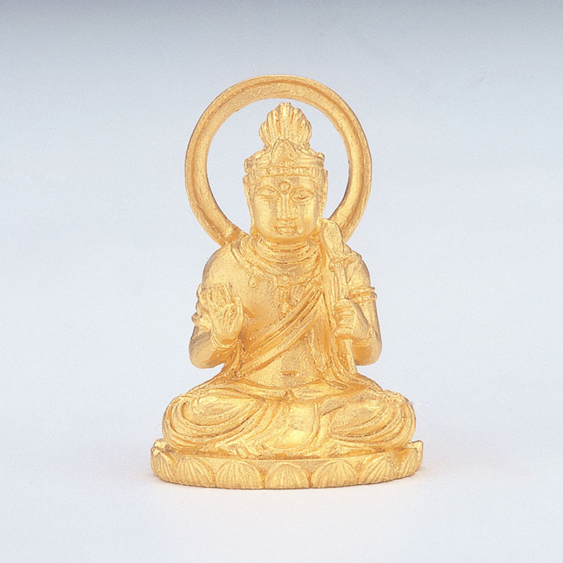 株式会社MERFオンラインショップ【KUROTANI】純金 勢至菩薩 2.6cm