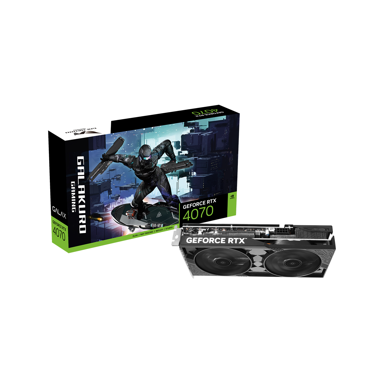 GG-RTX4070-E12GB/DF2 | GG-RTX4070-E12GB/DF2 | 玄人志向 GALAKURO