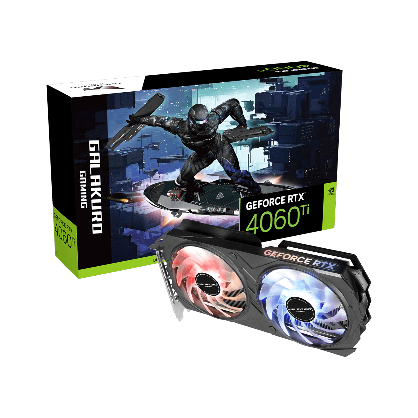 GG-RTX4060Ti-E16GB/EX/DF | GG-RTX4060Ti-E16GB/EX/DF | 玄人志向