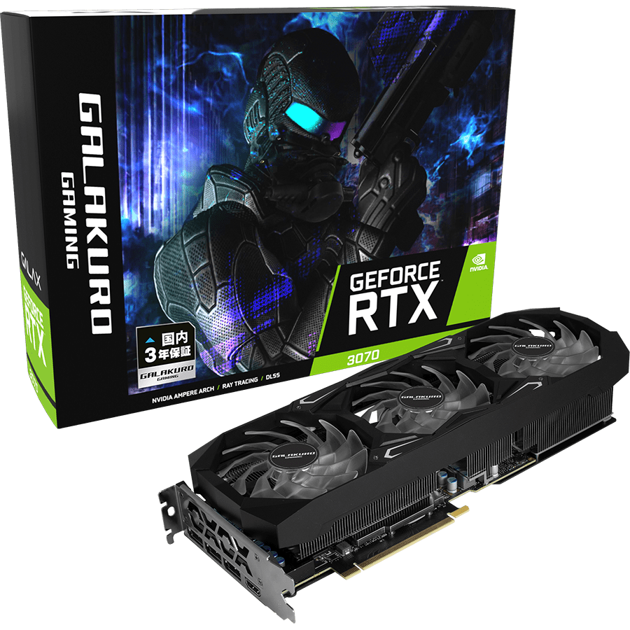 GG-RTX3070-E8GB/TP | NVIDIA GEFORCE RTX 3070 搭載 グラフィック