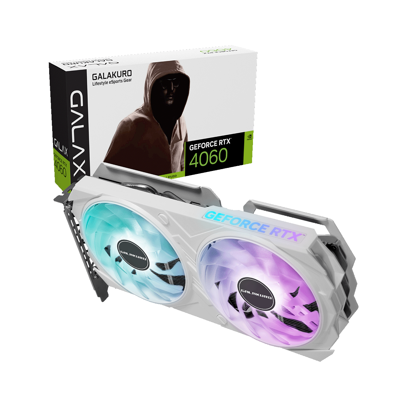 GK-RTX4060-E8GB/WHITE/DF2 | GK-RTX4060-E8GB/WHITE/DF2 | 玄人志向
