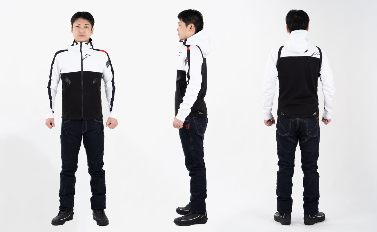 K-1343 エクスパンドコーデュラデニム バイク用品のクシタニ