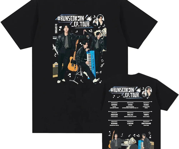 BTS Jin RUNSEOKJIN EP. TOUR 2025 Shirt – Kpop Exchange