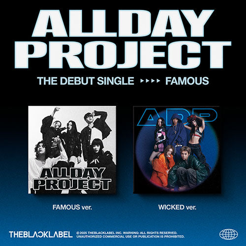 ALLDAY PROJECT The Debut Single 'FAMOUS' - Mwave Signed by All
