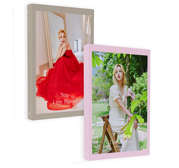 TWICE MINA YES I AM MINA 1ST PHOTOBOOK 2 SET - Kpop USA