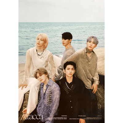 SEVENTEEN ATTACCA 9TH MINI ALBUM POSTER | VERSION VOCAL UNIT